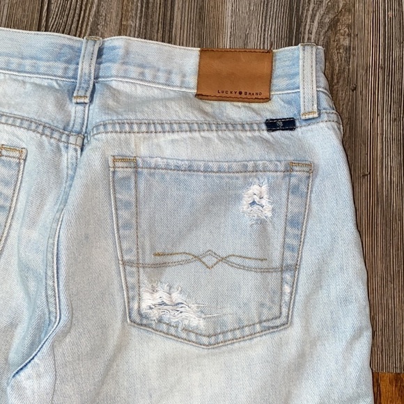 Lucky‎ brand jeans Sienna Cigarette size 0 distressed 100% cotton - Picture 3 of 6